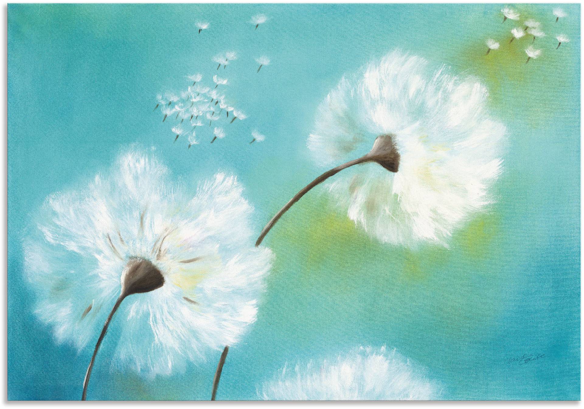 Artland Wandbild »Pusteblumen«, Blumen, (1 St.), als Alubild, Outdoorbild, Leinwandbild, Poster, Wandaufkleber von Artland