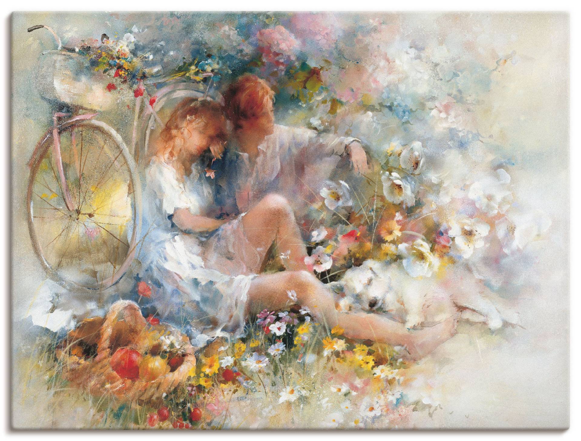 Artland Wandbild »Reise im Frühjahr«, Paar, (1 St.), als Leinwandbild, Poster, Wandaufkleber in verschied. Grössen Artland Wandbild »Reise im Frühjahr«, Paar, (1 St.), als Leinwandbild, Poster, Wandaufkleber in verschied. Grössen von Artland