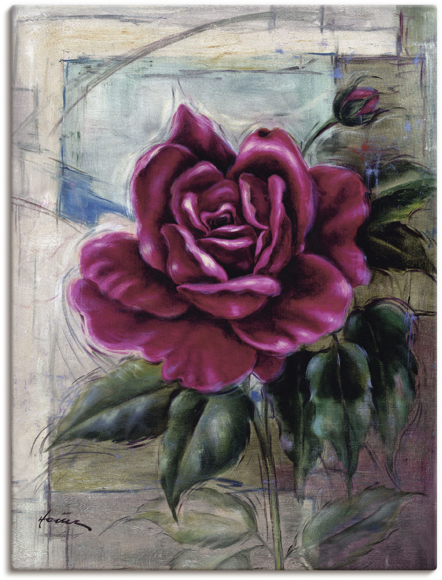 Artland Wandbild »Rose II«, Blumen, (1 St.) von Artland