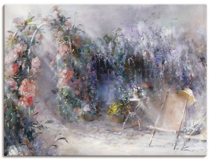 Artland Wandbild »Rosen und Flieder«, Garten, (1 St.) von Artland