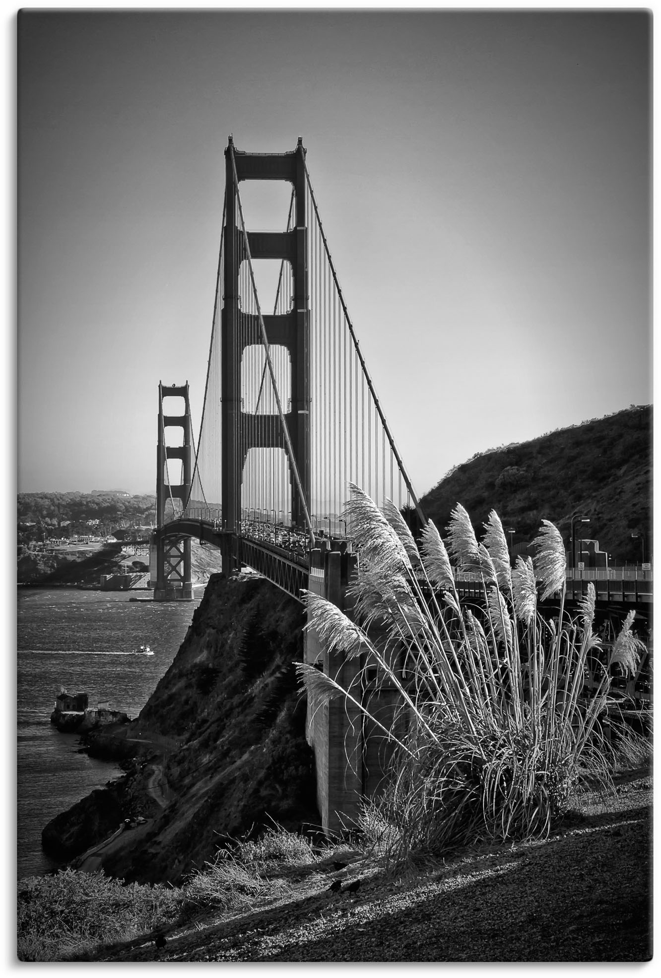 Artland Wandbild »San Francisco Golden Gate Bridge«, Amerika, (1 St.) von Artland