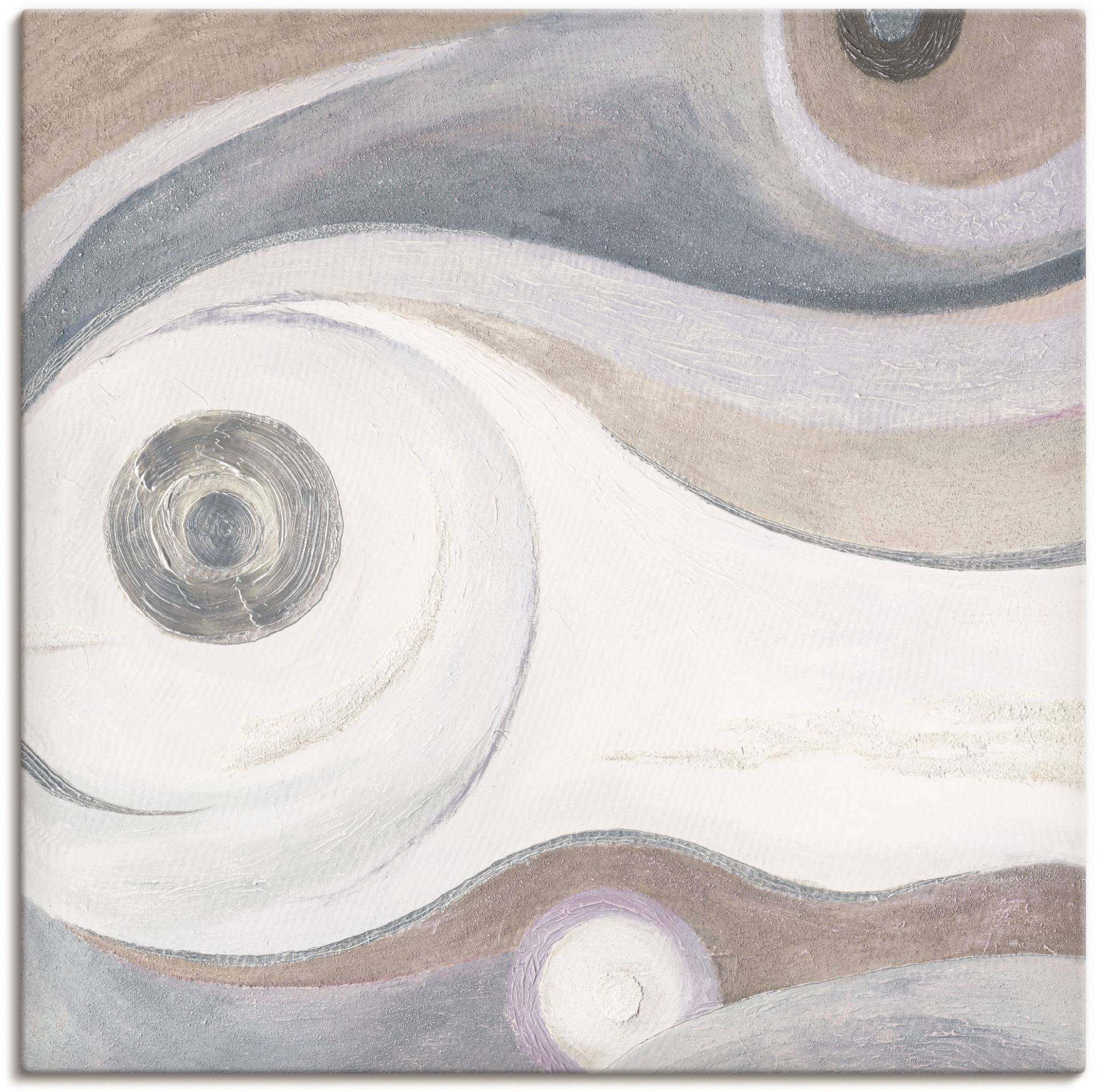 Artland Leinwandbild »Sand-Pastell II - Abstrakt«, Muster, (1 St.), auf Keilrahmen gespannt Artland Leinwandbild »Sand-Pastell II - Abstrakt«, Muster, (1 St.), auf Keilrahmen gespannt von Artland