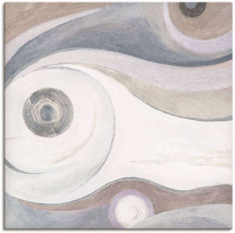 Artland Leinwandbild »Sand-Pastell II - Abstrakt«, Muster, (1 St.), auf Keilrahmen gespannt von Artland