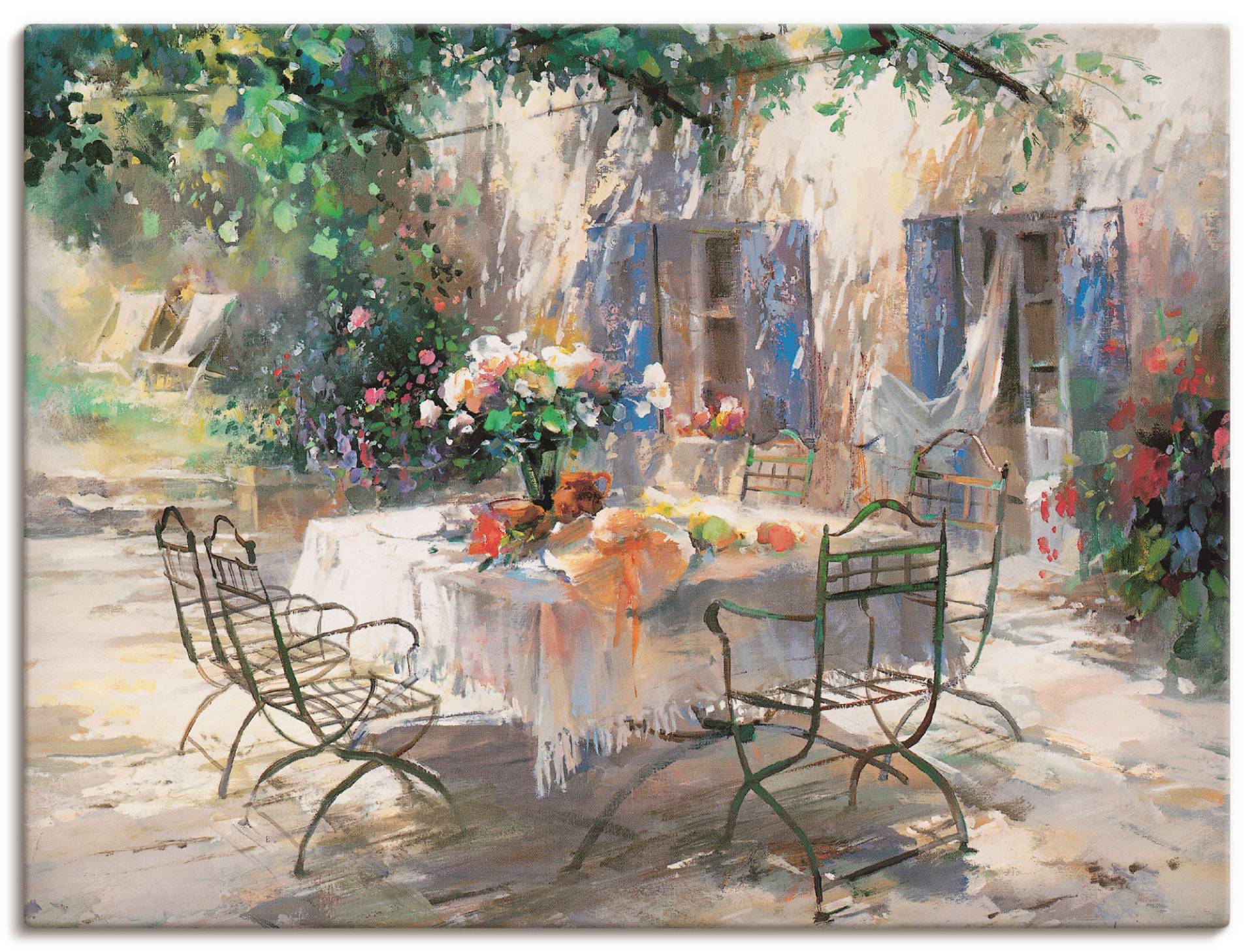 Artland Wandbild »Schatten Garten«, Garten, (1 St.), als Leinwandbild, Poster, Wandaufkleber in verschied. Grössen Artland Wandbild »Schatten Garten«, Garten, (1 St.), als Leinwandbild, Poster, Wandaufkleber in verschied. Grössen von Artland
