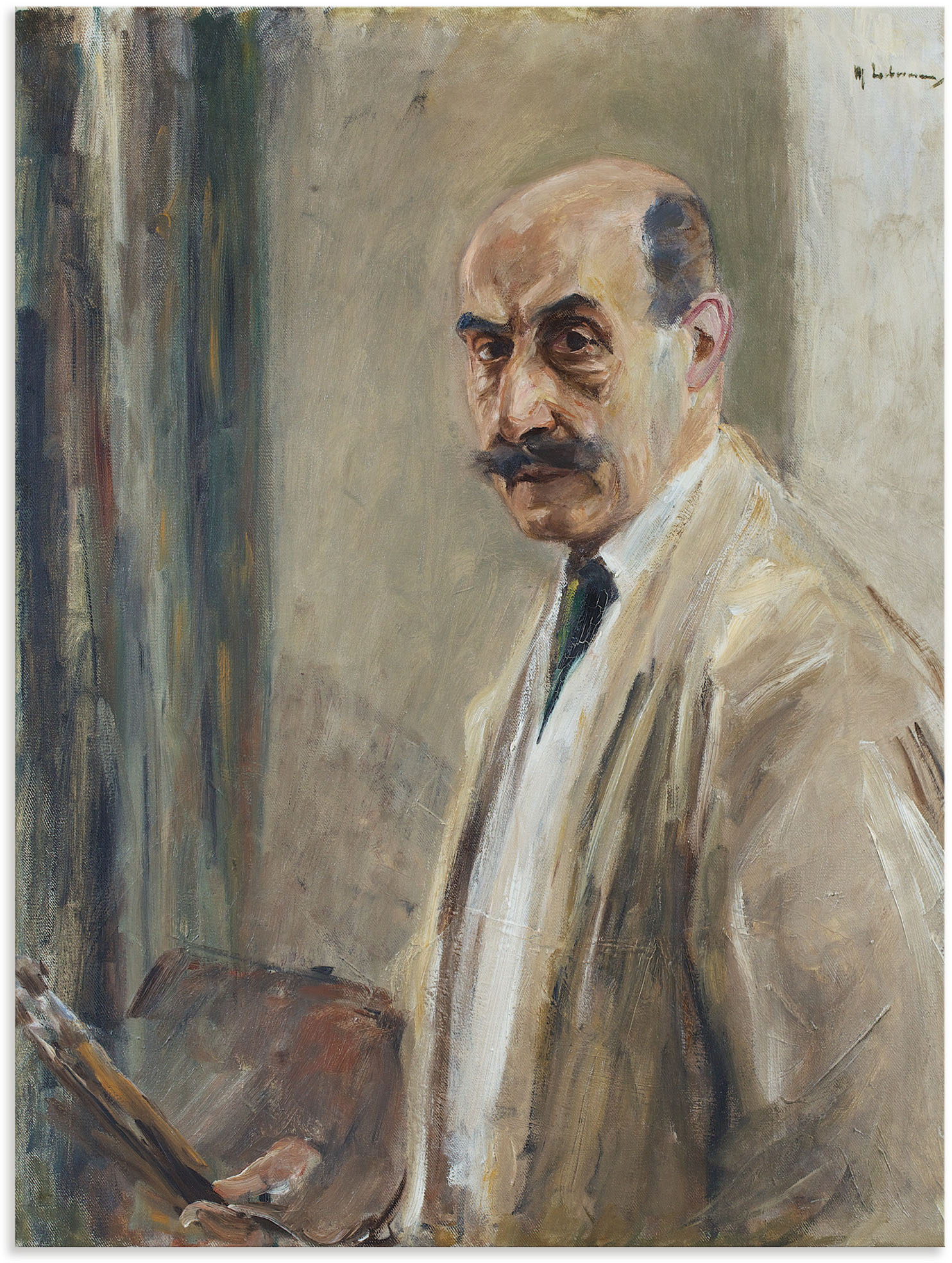 Artland Wandbild »Selbstbildnis mit Pinsel und Palette. 19«, Historische Persönlichkeiten, (1 St.), in vielen Grössen & Produktarten, Alubild, Leinwandbild, Poster, Wandaufkleber von Artland