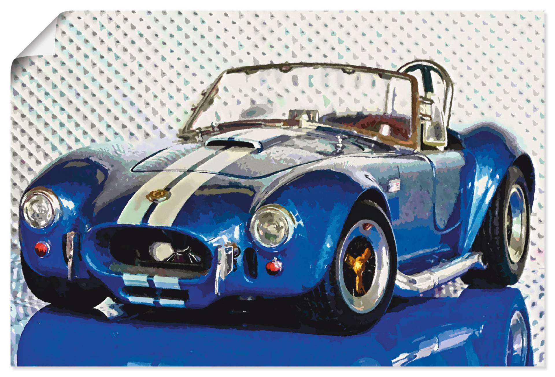 Artland Wandbild »Shelby Cobra blau«, Auto, (1 St.) von Artland