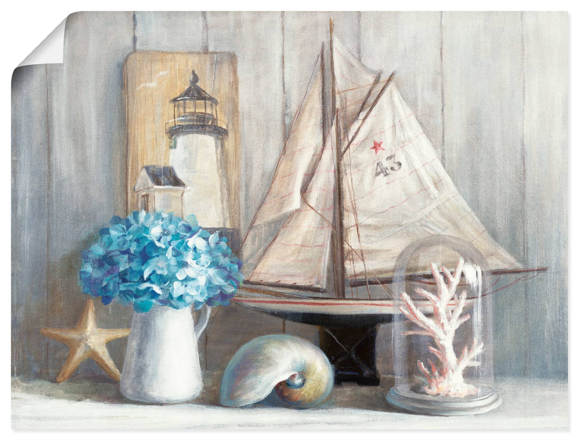 Artland Wandbild »Sommerhaus«, Arrangements, (1 St.), als Leinwandbild, Poster in verschied. Grössen Artland Wandbild »Sommerhaus«, Arrangements, (1 St.), als Leinwandbild, Poster in verschied. Grössen von Artland