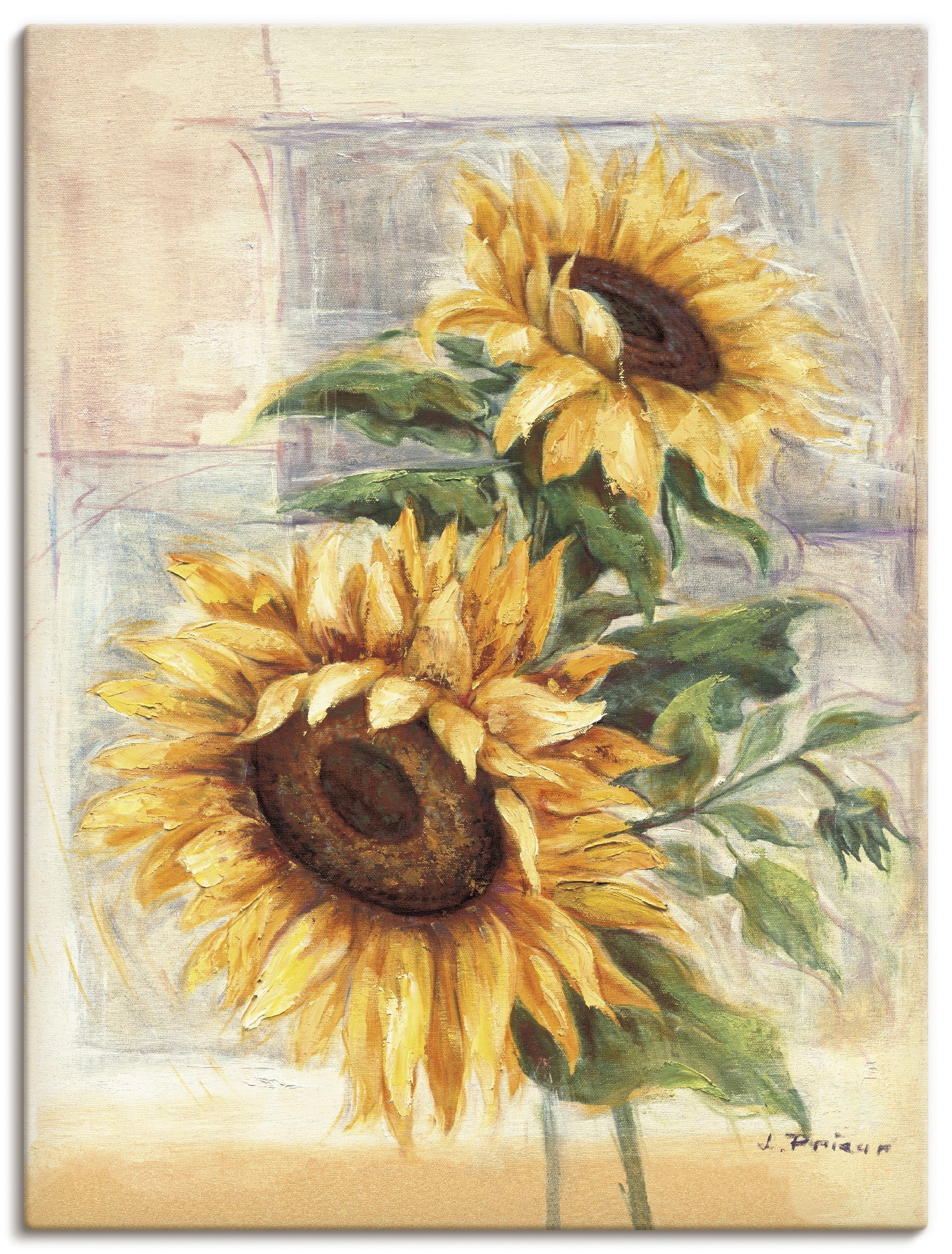 Artland Wandbild »Sonnenblumen II«, Blumen, (1 St.) von Artland