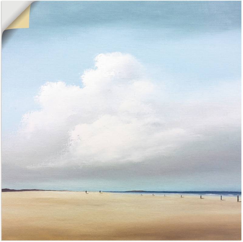Artland Wandbild »Spaziergang II«, Strand, (1 St.), als Leinwandbild, Wandaufkleber oder Poster in versch. Grössen von Artland