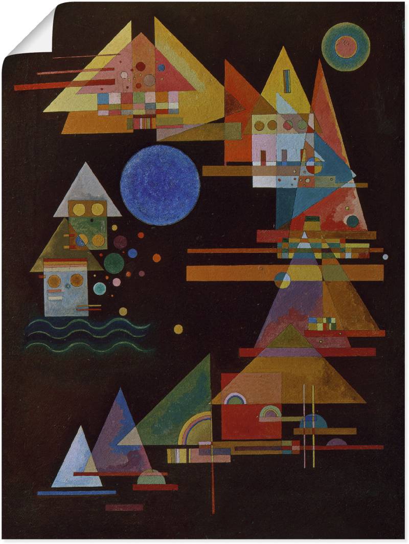 Artland Kunstdruck »Spitzen im Bogen. 1927«, Muster, (1 St.), als Leinwandbild, Wandaufkleber oder Poster in versch. Grössen von Artland