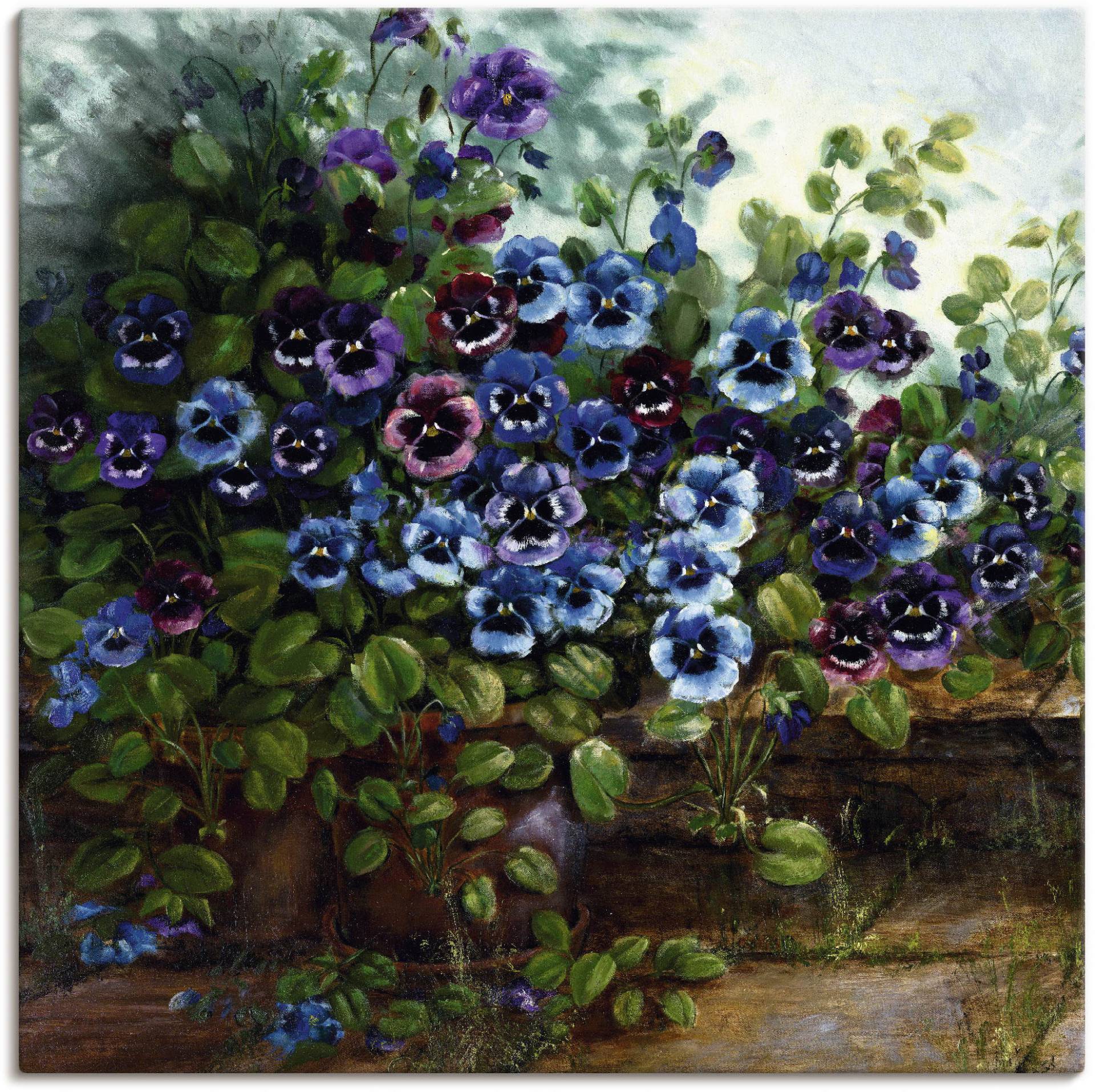 Artland Wandbild »Stiefmütterchen II«, Blumen, (1 St.) von Artland