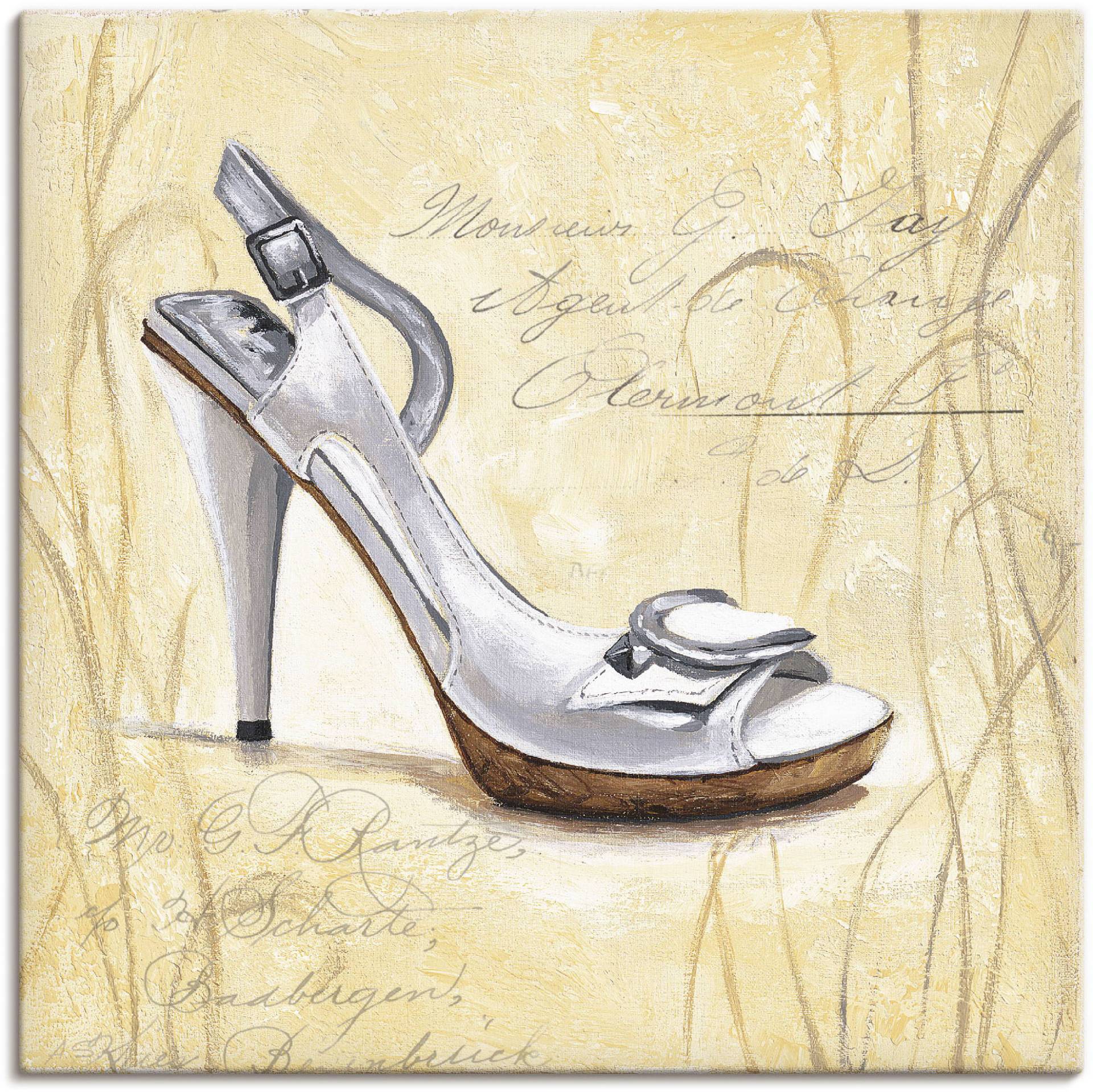 Artland Leinwandbild »Stiletto IV - Schuh«, Mode, (1 St.), auf Keilrahmen gespannt Artland Leinwandbild »Stiletto IV - Schuh«, Mode, (1 St.), auf Keilrahmen gespannt von Artland