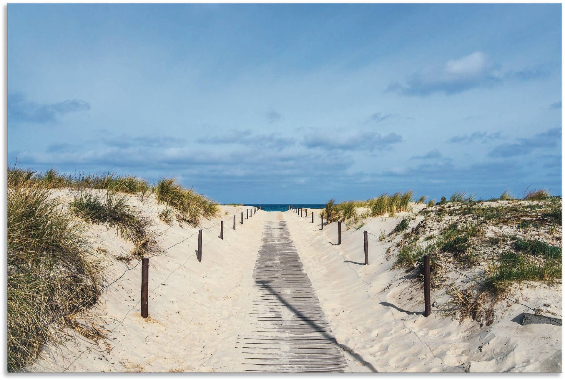 Artland Wandbild »Strandaufgang an Küste der Ostsee«, Strandbilder, (1 St.) von Artland