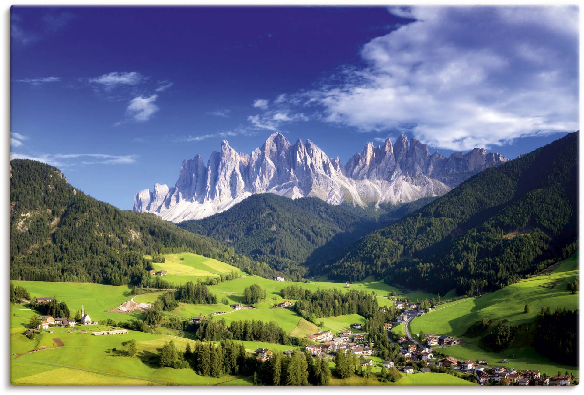 Artland Wandbild »Südtirol«, Berge & Alpenbilder, (1 St.), als Alubild, Leinwandbild, Wandaufkleber oder Poster in versch. Grössen von Artland