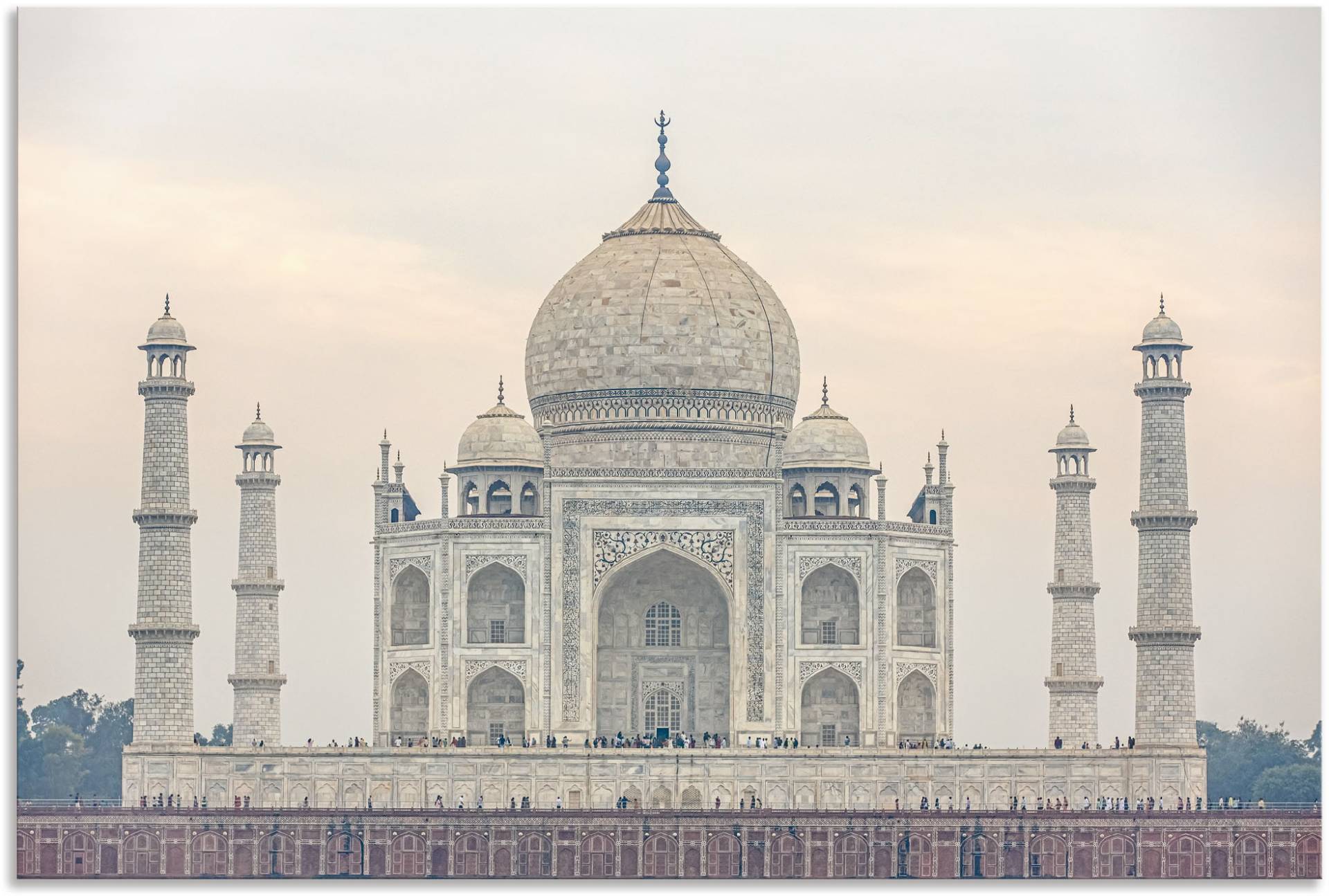 Artland Wandbild »Taj Mahal«, Gebäude, (1 St.) von Artland