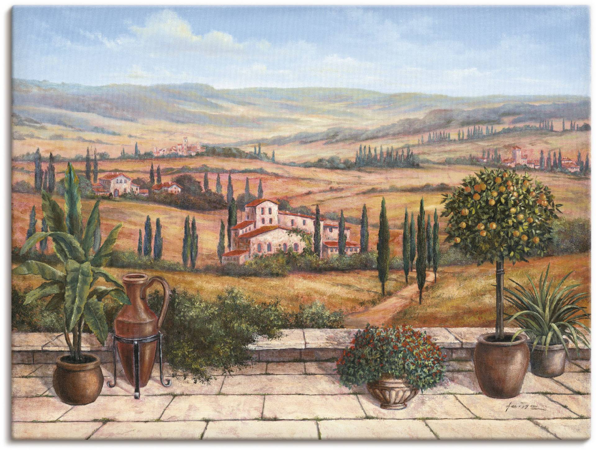Artland Wandbild »Terrasse«, Europa, (1 St.), als Alubild, Outdoorbild, Leinwandbild, Poster in verschied. Grössen Artland Wandbild »Terrasse«, Europa, (1 St.), als Alubild, Outdoorbild, Leinwandbild, Poster in verschied. Grössen von Artland