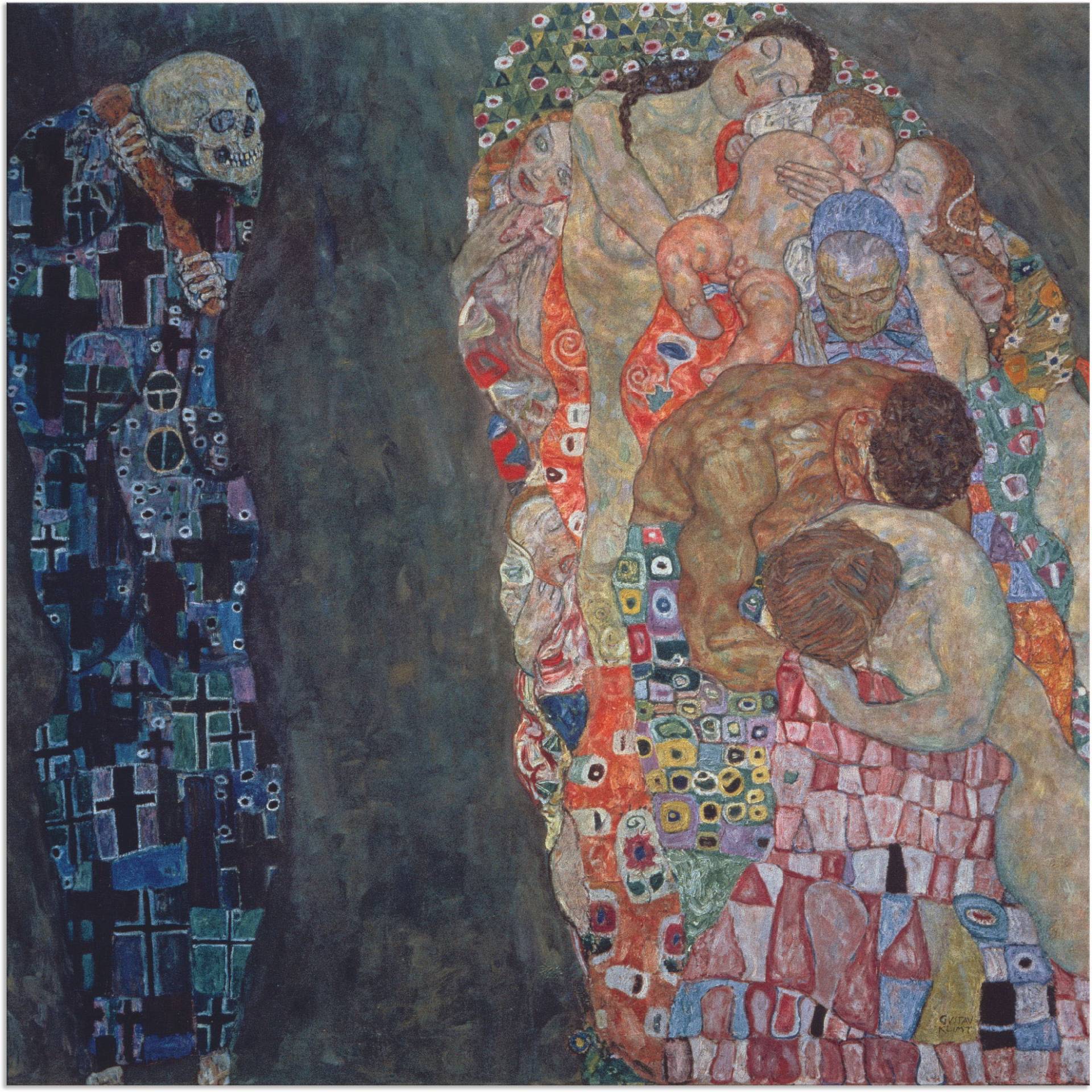 Artland Wandbild »Tod und Leben. Vollendet 1916.«, Religion, (1 St.), als Alubild, Outdoorbild, Leinwandbild, Poster in verschied. Grössen Artland Wandbild »Tod und Leben. Vollendet 1916.«, Religion, (1 St.), als Alubild, Outdoorbild, Leinwandbild, Poster in verschied. Grössen von Artland