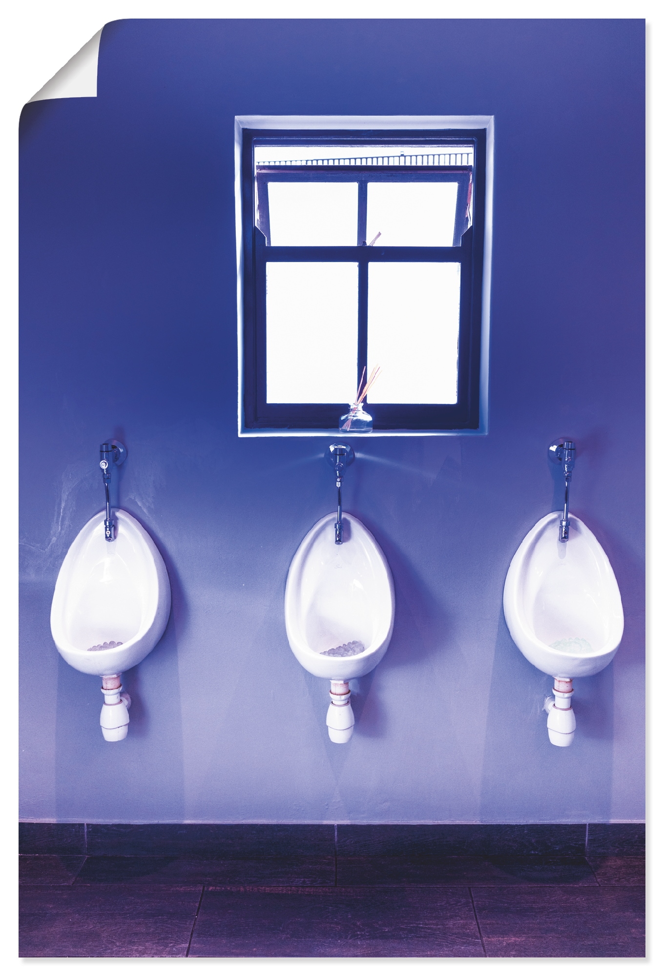 Artland Poster »Toilette«, Innenarchitektur, (1 St.) von Artland