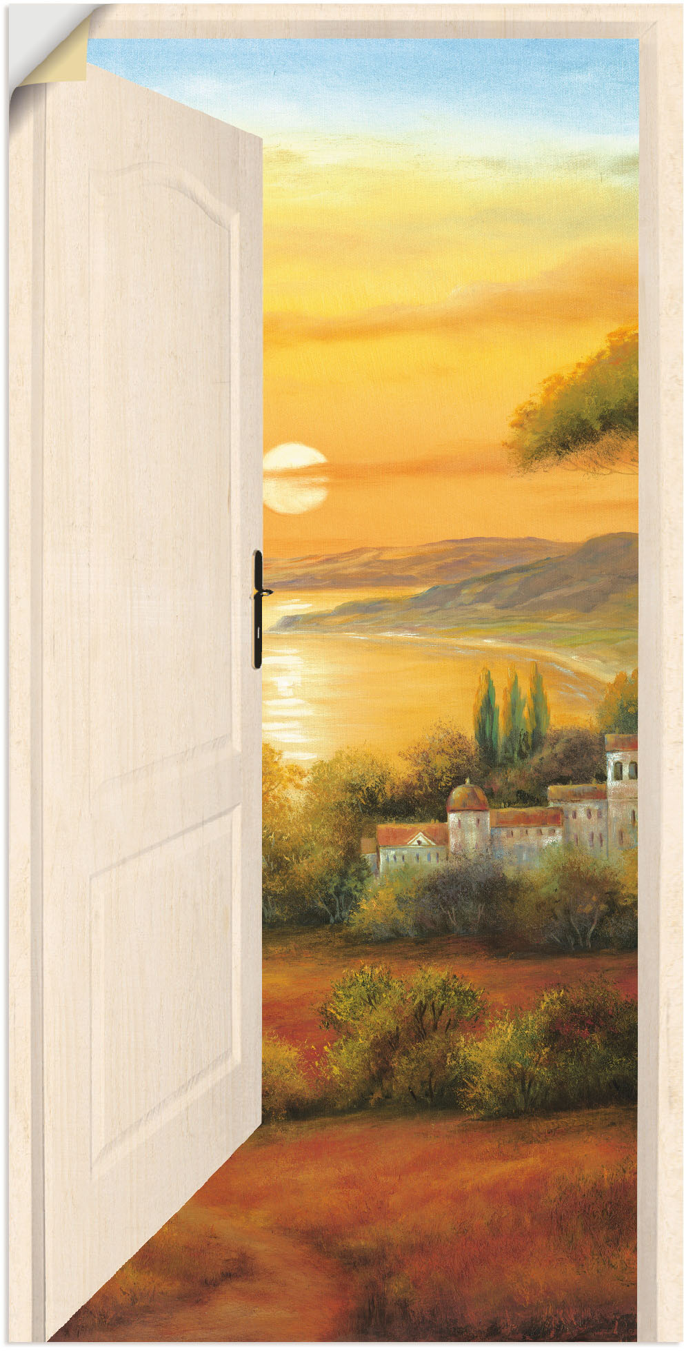 Artland Wandbild »Toskanabucht II«, Bilder von Europa, (1 St.), als Wandaufkleber in verschied. Grössen von Artland