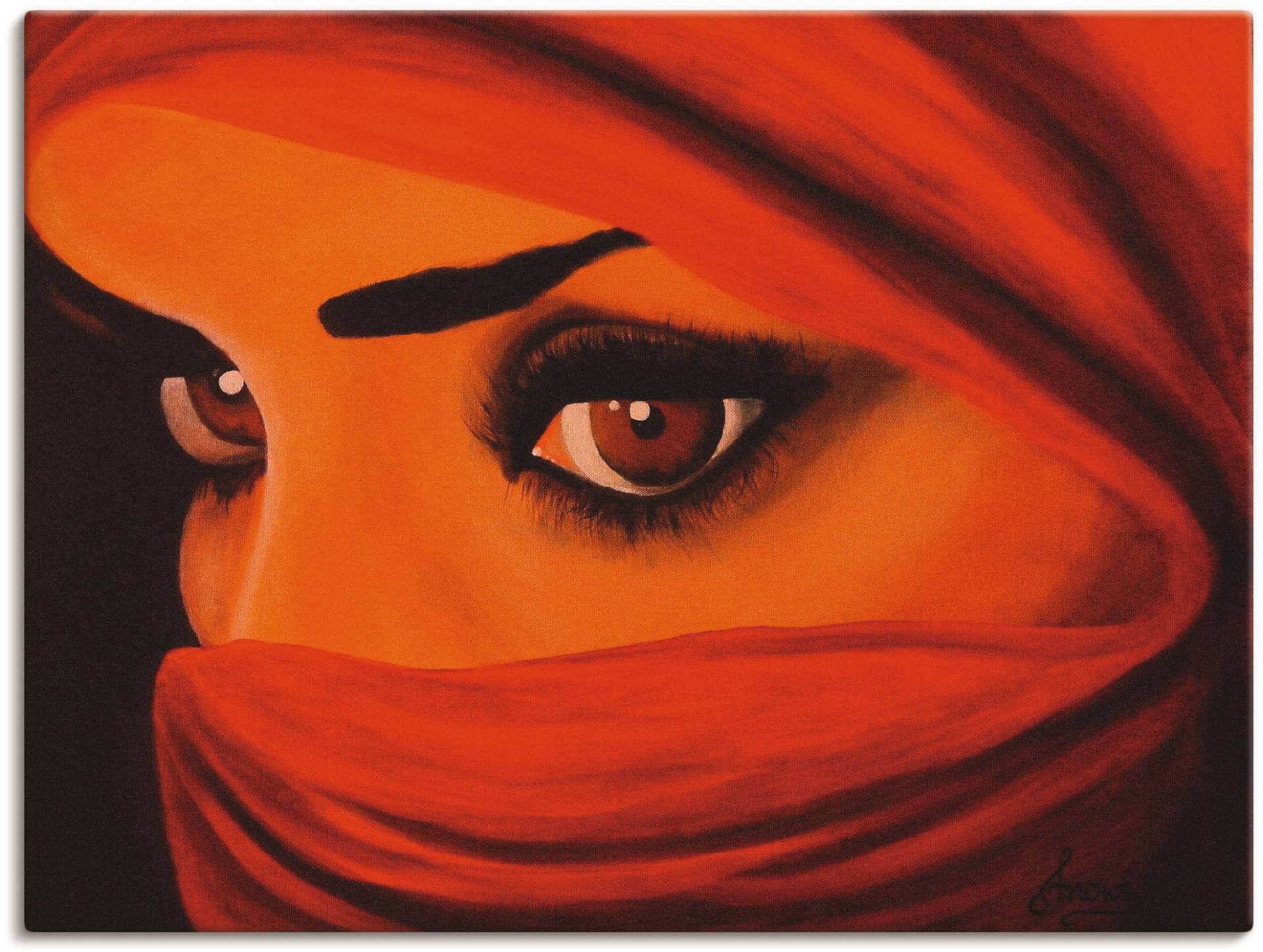 Artland Wandbild »Tuareg-Die von Gott Verlassene«, Frau, (1 St.) von Artland