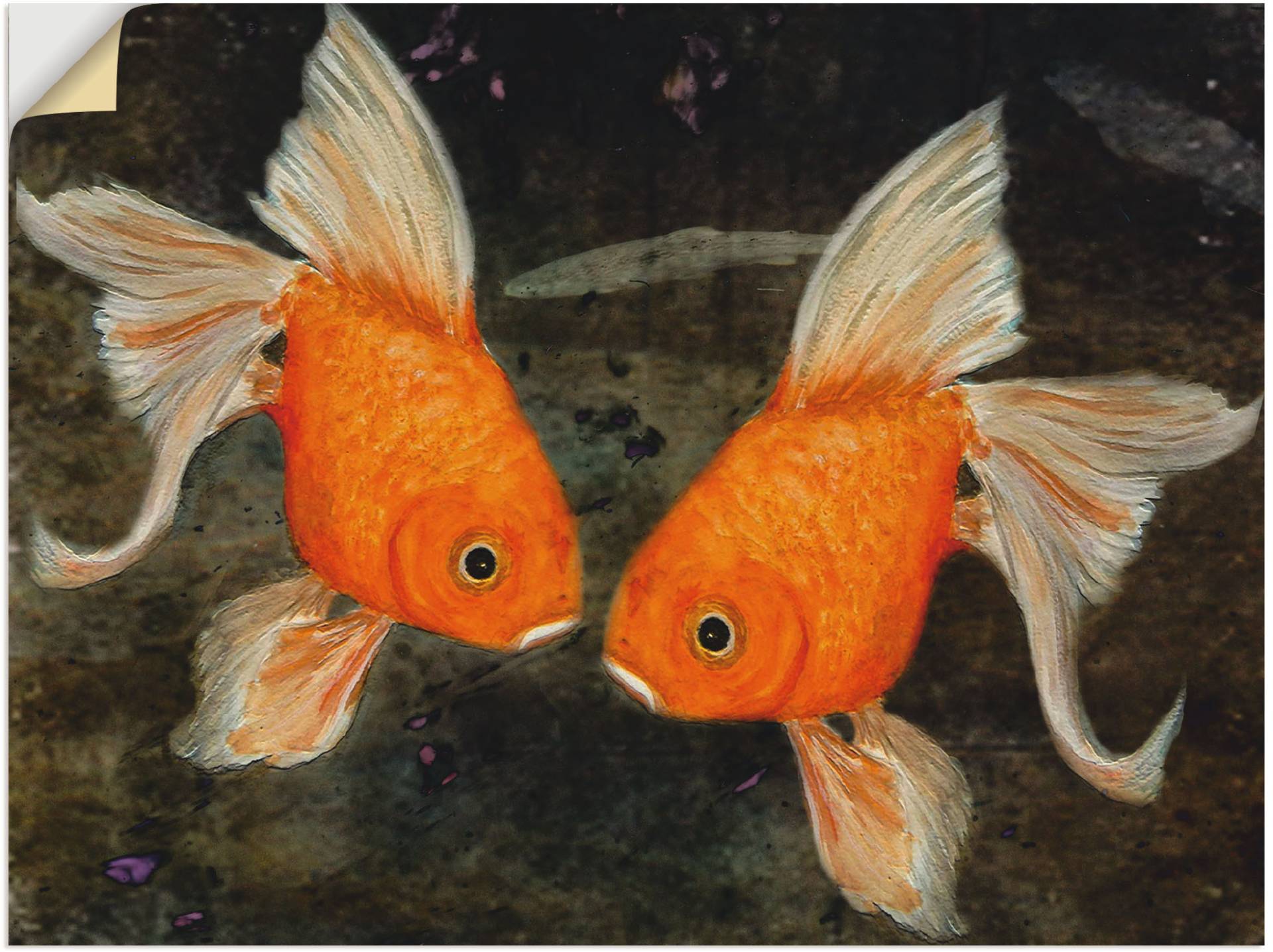 Artland Wandbild »Turtelfische«, Wassertiere, (1 St.), als Leinwandbild, Poster, Wandaufkleber in verschied. Grössen von Artland