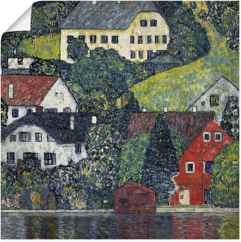Artland Wandbild »Unterach am Attersee. Um 1916«, Gewässer, (1 St.), als Leinwandbild, Poster in verschied. Grössen von Artland