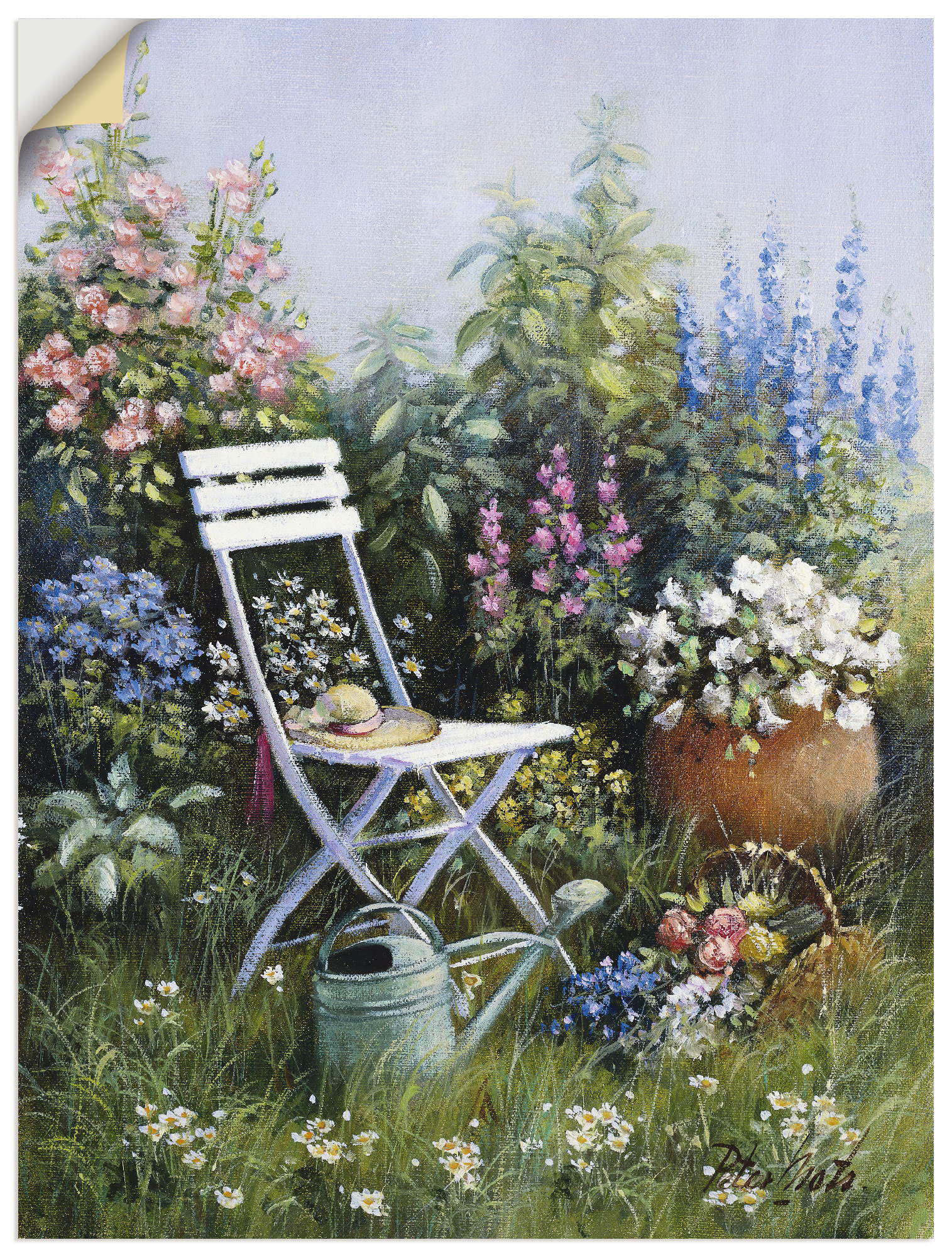 Artland Wandbild »Unvergesslich«, Garten, (1 St.), als Leinwandbild, Poster, Wandaufkleber in verschied. Grössen Artland Wandbild »Unvergesslich«, Garten, (1 St.), als Leinwandbild, Poster, Wandaufkleber in verschied. Grössen von Artland