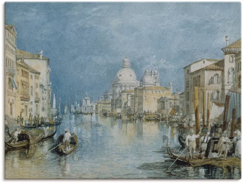Artland Wandbild »Venedig, Canale Grande.«, Italien, (1 St.), als Leinwandbild, Poster in verschied. Grössen von Artland