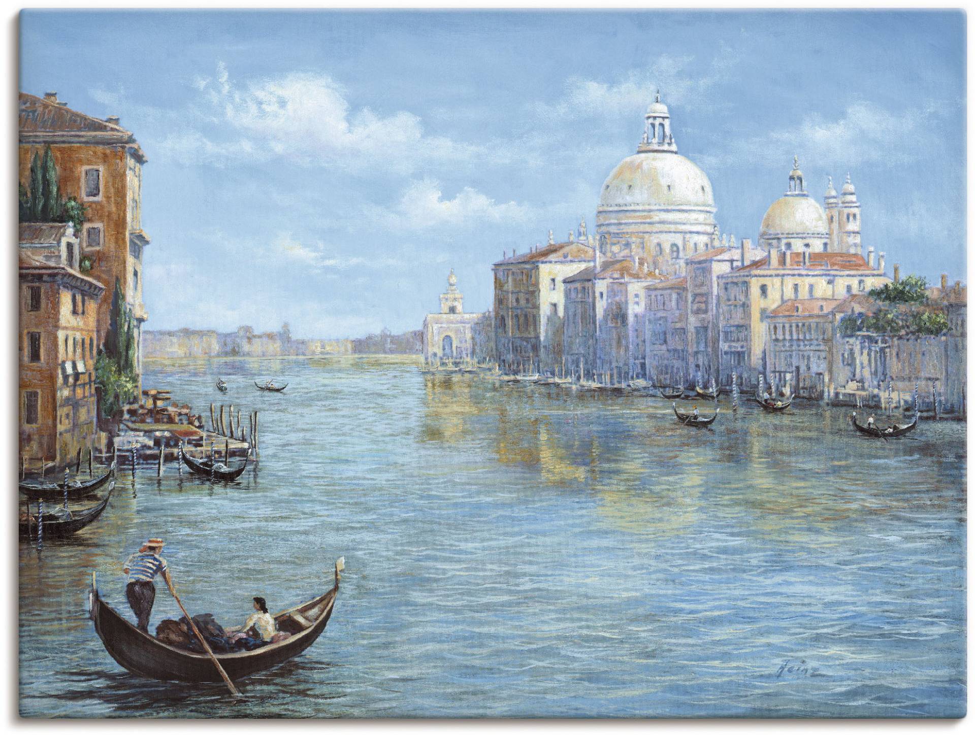 Artland Wandbild »Venedig«, Europa, (1 St.) von Artland