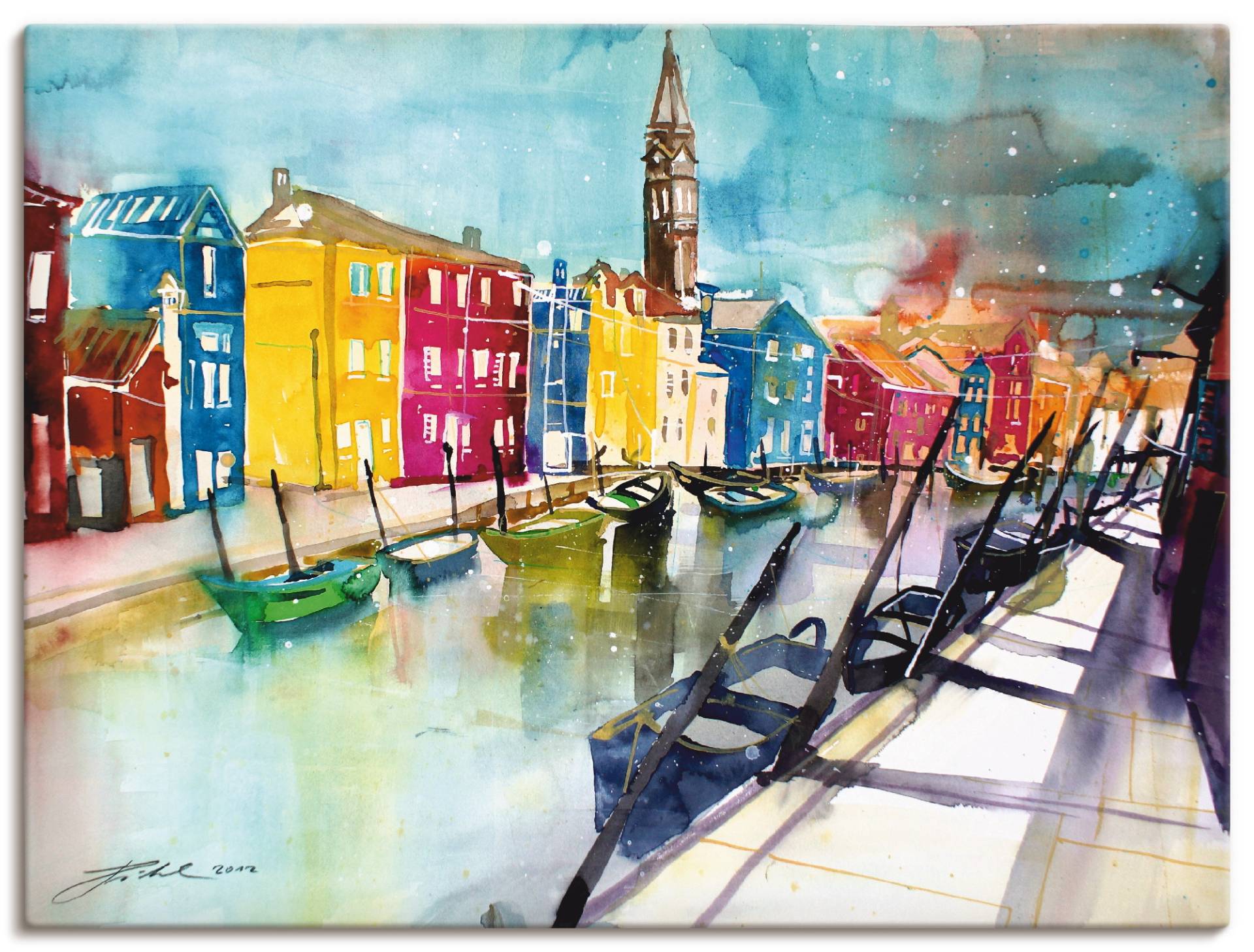 Artland Wandbild »Venedig«, Italien, (1 St.), als Alubild, Outdoorbild, Leinwandbild in verschied. Grössen Artland Wandbild »Venedig«, Italien, (1 St.), als Alubild, Outdoorbild, Leinwandbild in verschied. Grössen von Artland
