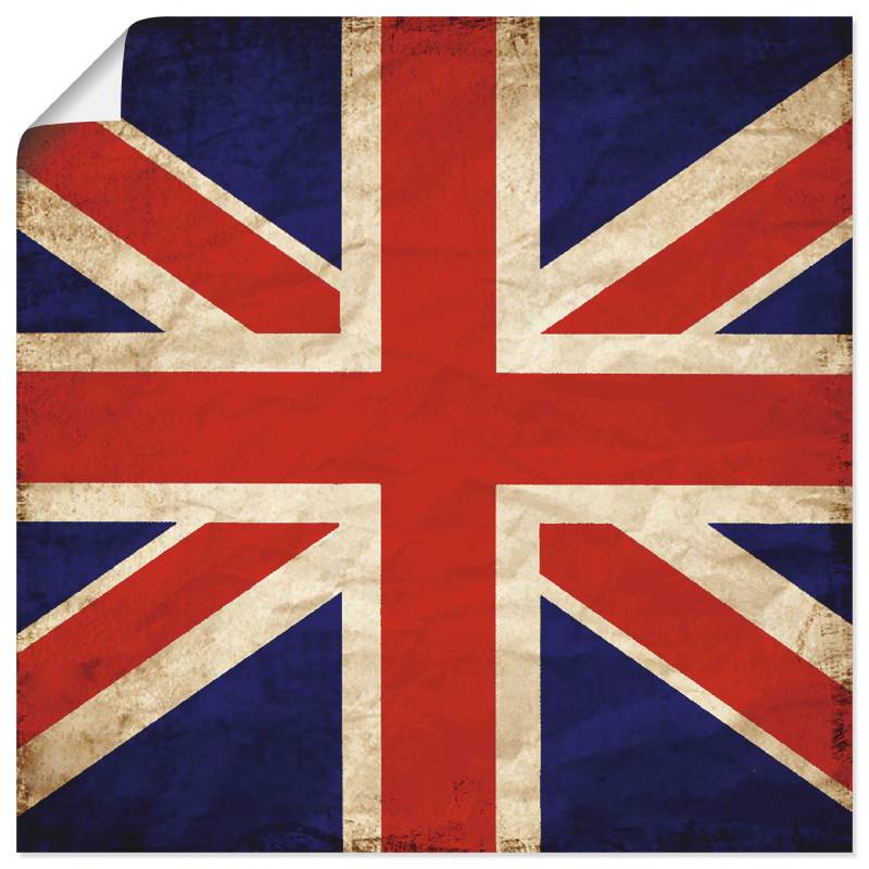 Artland Poster »Vereinigtes Königreich Flagge«, Zeichen, (1 St.) von Artland