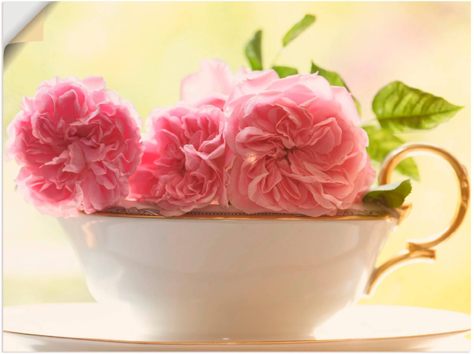 Artland Wandbild »Vintage Rosen«, Blumen, (1 St.) von Artland