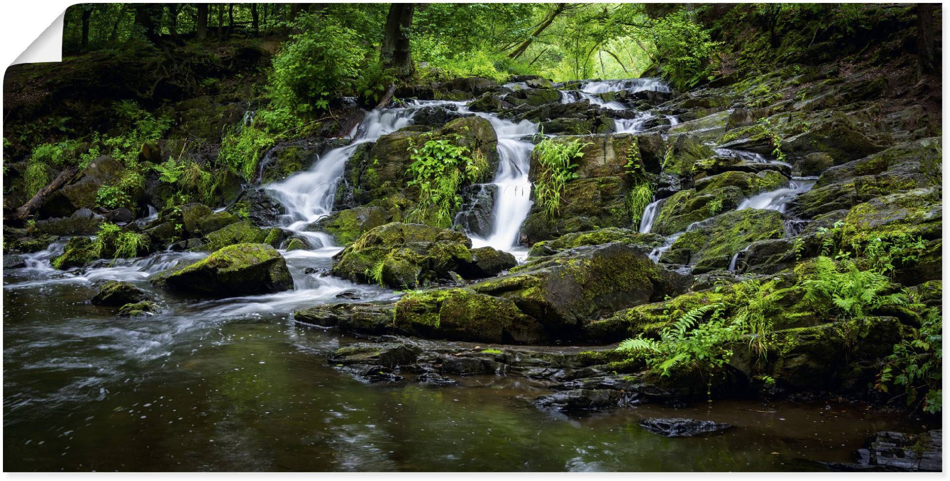 Artland Wandbild »Wasserfall Panorama«, Wasserfallbilder, (1 St.) von Artland