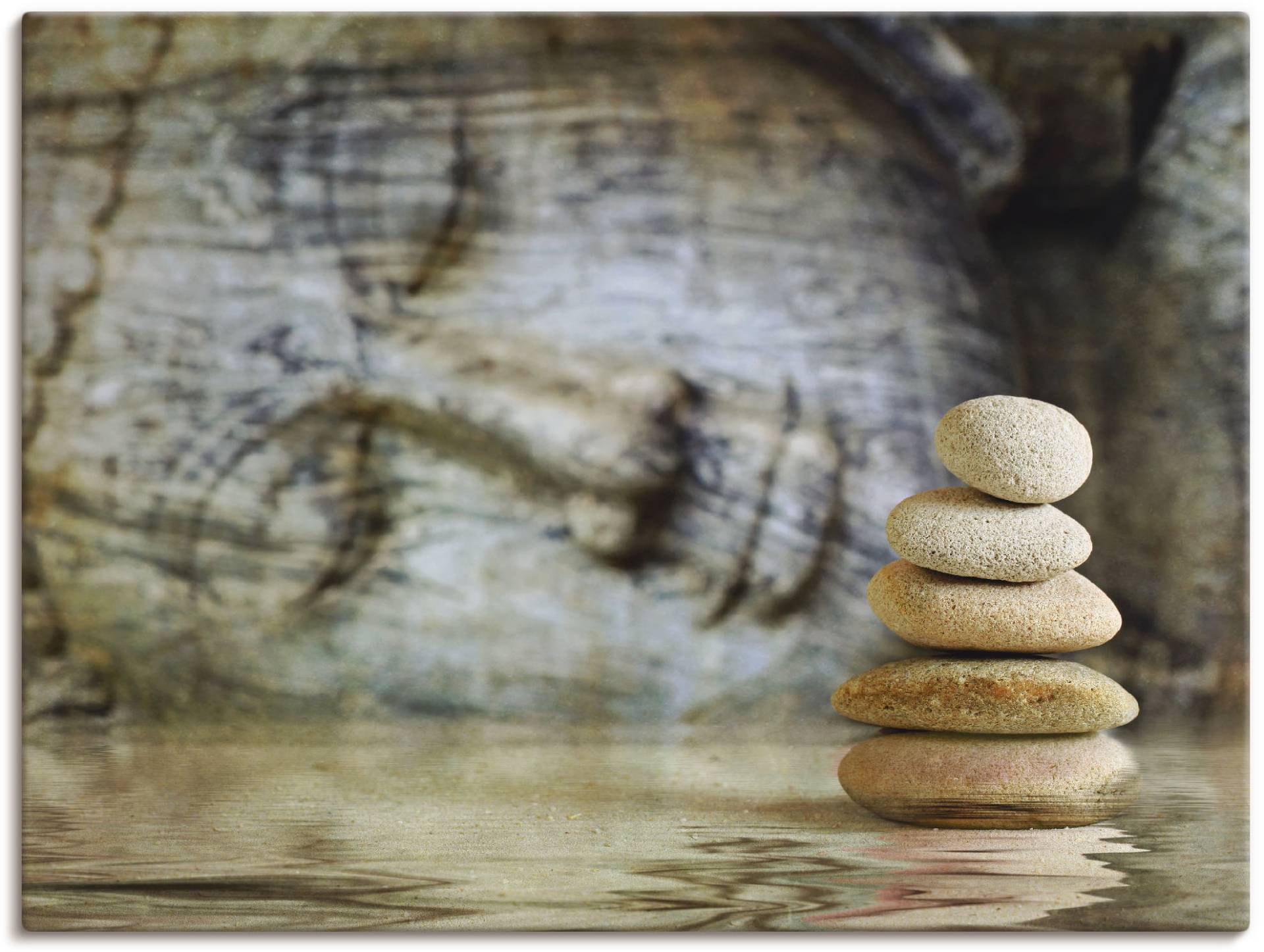 Artland Wandbild »Wassertempel«, Zen, (1 St.), als Leinwandbild in verschied. Grössen Artland Wandbild »Wassertempel«, Zen, (1 St.), als Leinwandbild in verschied. Grössen von Artland