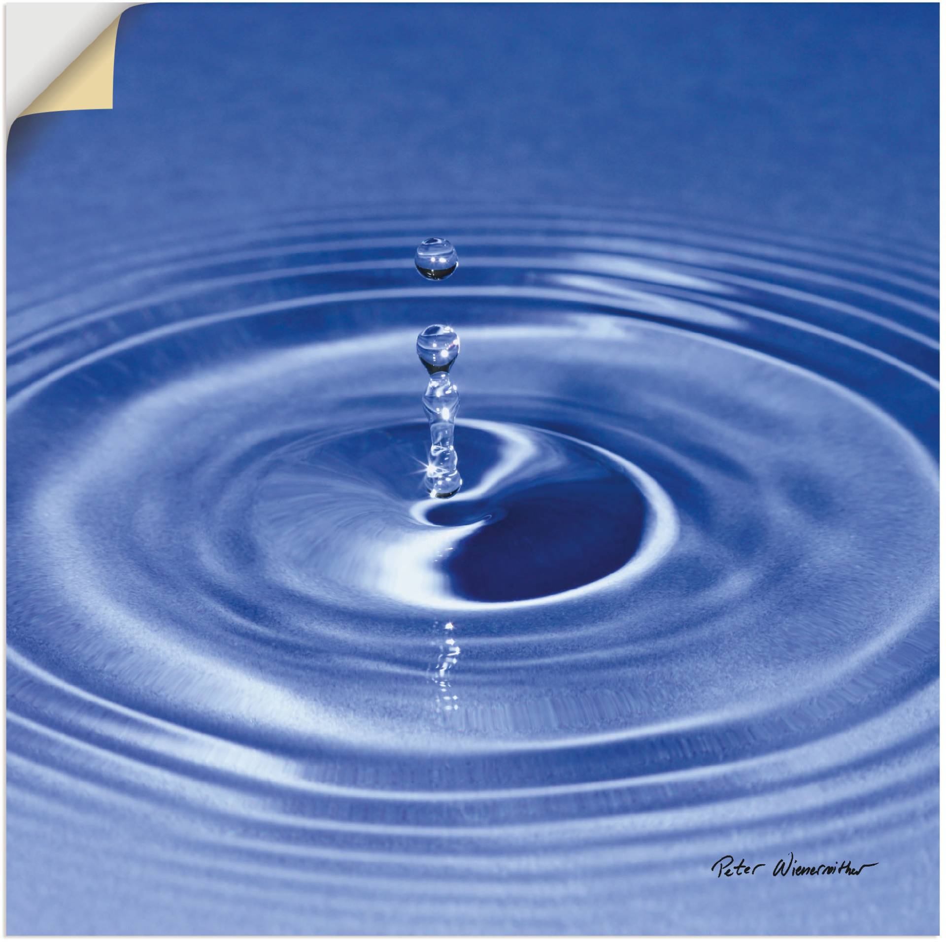 Artland Wandfolie »Wassertropfen«, Zen, (1 St.), selbstklebend von Artland