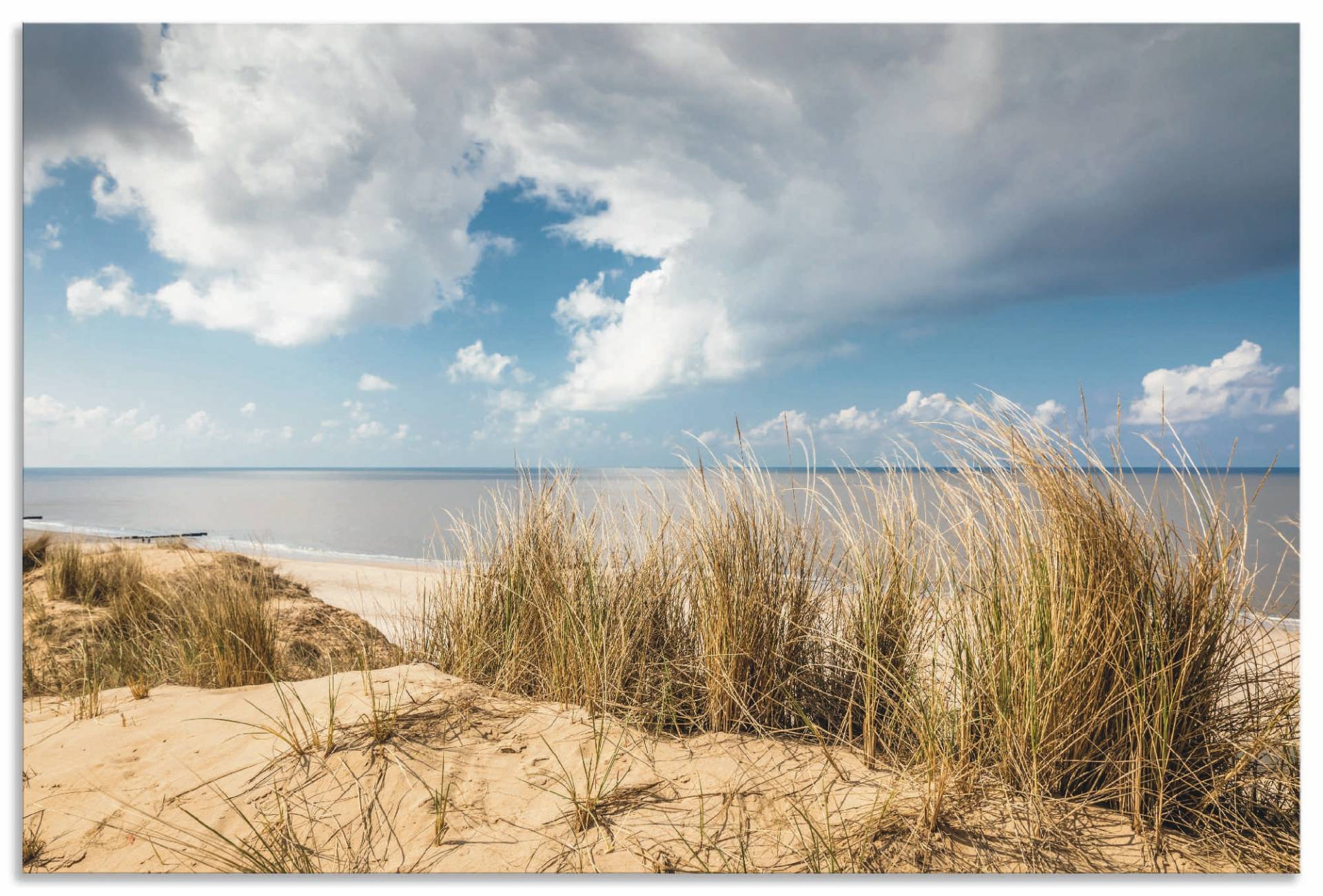 Artland Wandbild »Weg durch die Dünen am Roten Kliff«, Strandbilder, (1 St.) von Artland