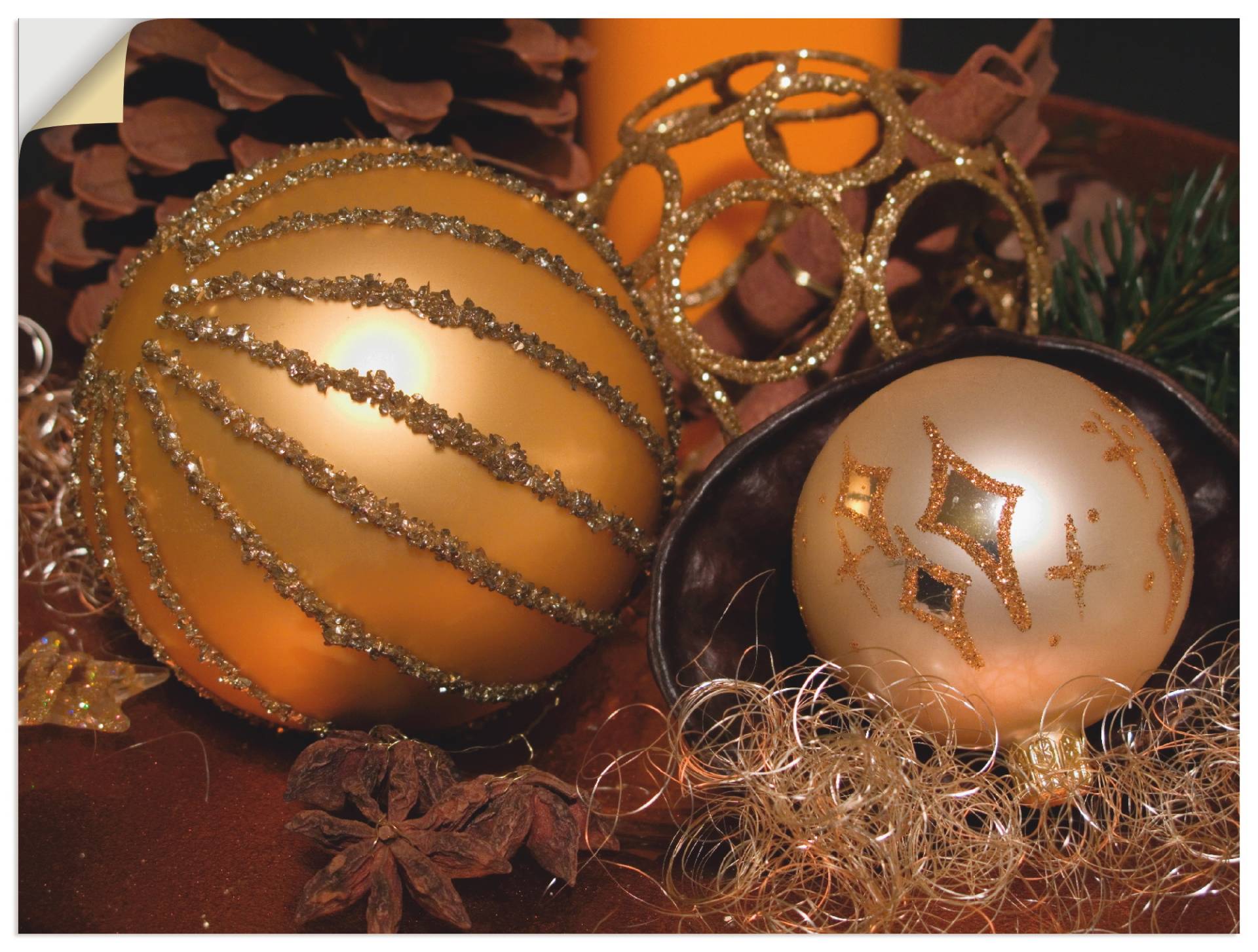 Artland Wandbild »Weihnachtsgesteck«, Weihnachten, (1 St.), als Poster, Wandaufkleber in verschied. Grössen Artland Wandbild »Weihnachtsgesteck«, Weihnachten, (1 St.), als Poster, Wandaufkleber in verschied. Grössen von Artland