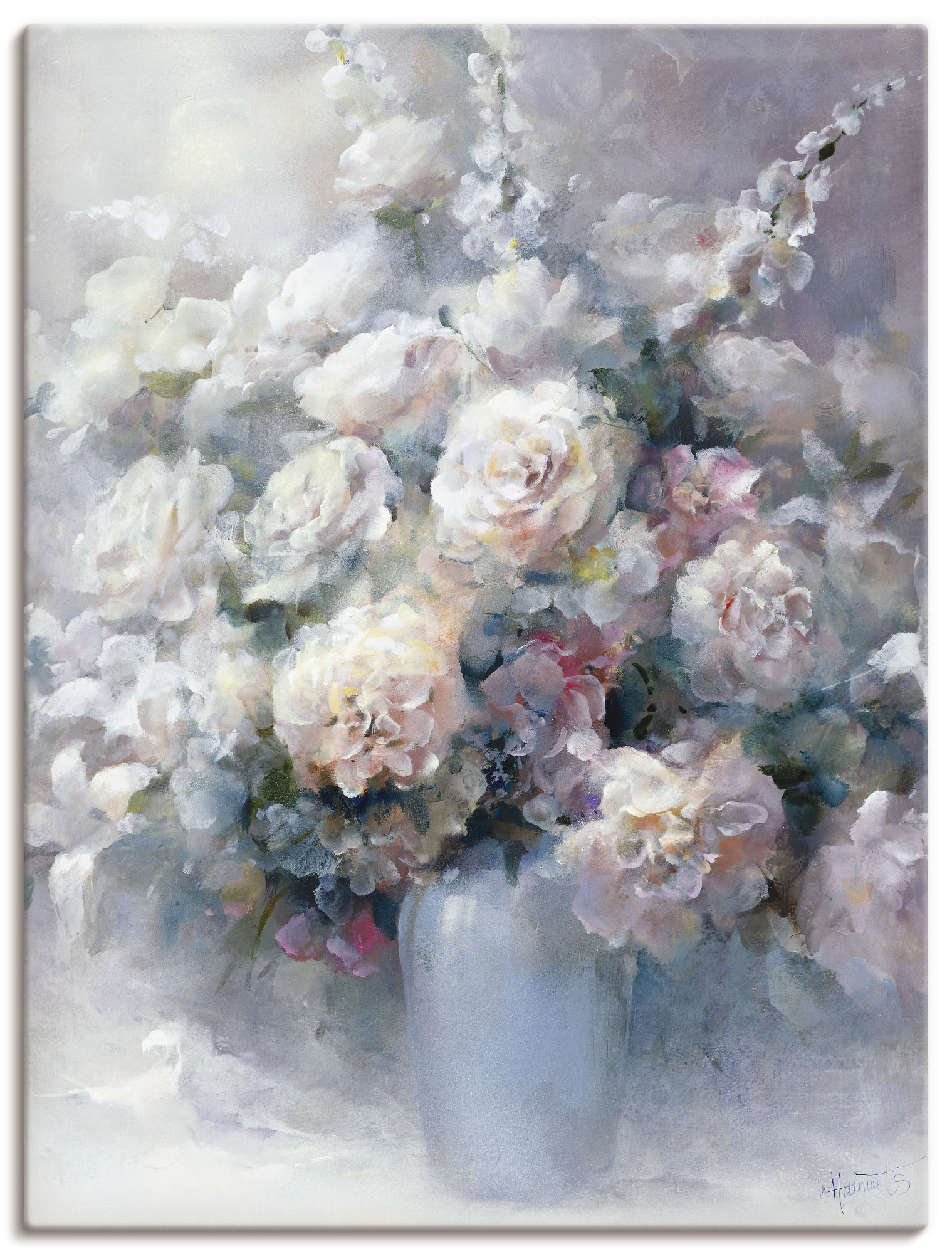 Artland Wandbild »Weisser Strauss«, Blumen, (1 St.), als Leinwandbild, Poster in verschied. Grössen Artland Wandbild »Weisser Strauss«, Blumen, (1 St.), als Leinwandbild, Poster in verschied. Grössen von Artland