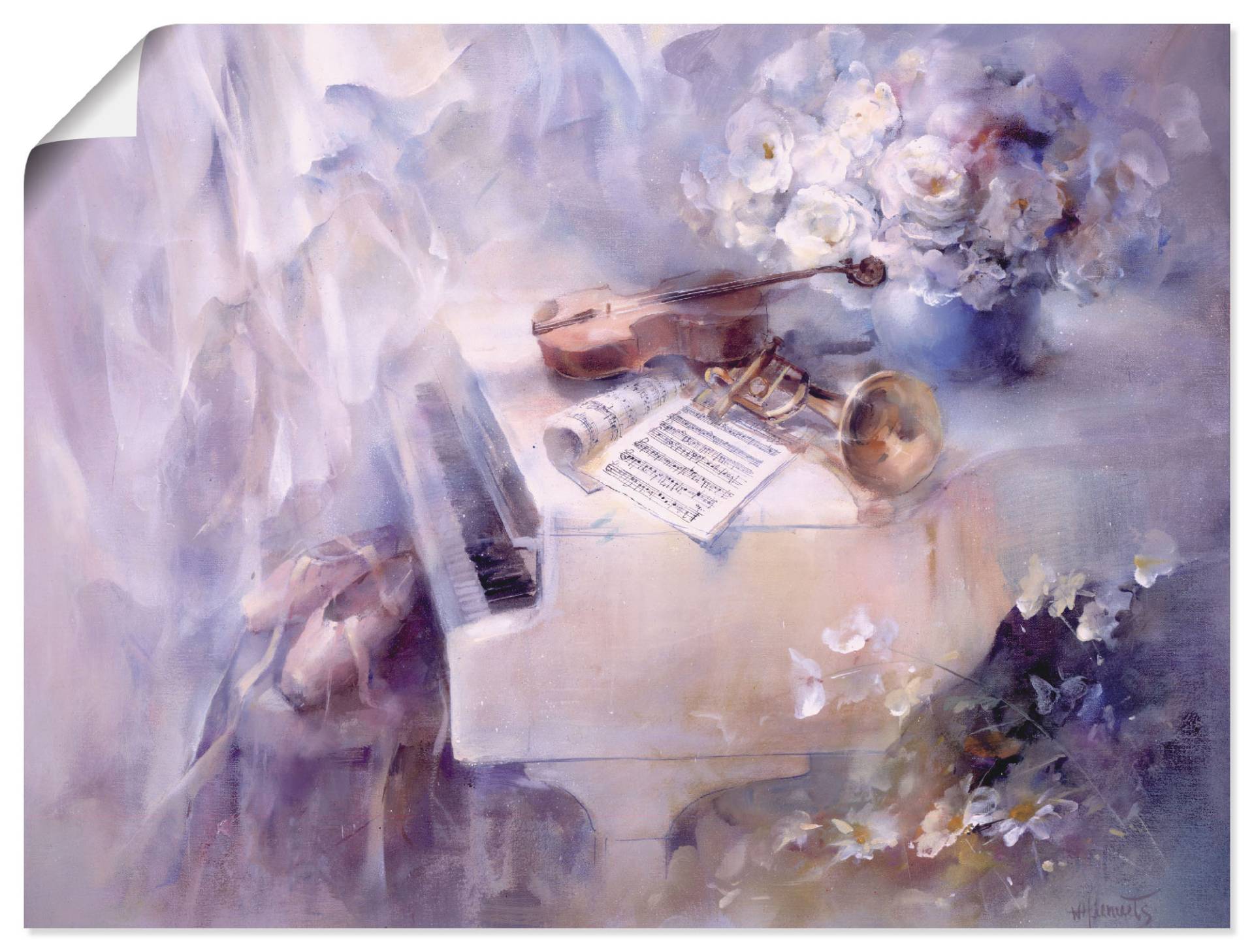 Artland Wandbild »Wie ein Lied«, Instrumente, (1 St.), als Leinwandbild, Poster in verschied. Grössen Artland Wandbild »Wie ein Lied«, Instrumente, (1 St.), als Leinwandbild, Poster in verschied. Grössen von Artland