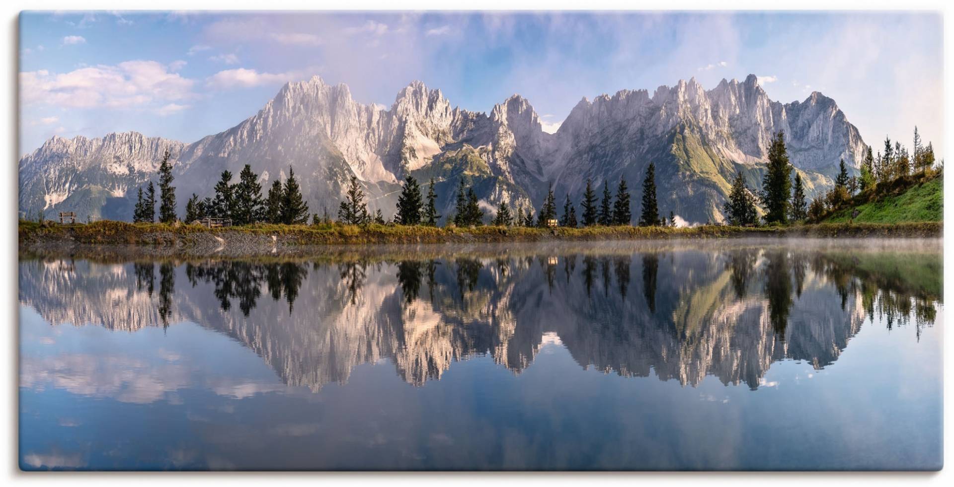 Artland Wandbild »Wilder Kaiser in Tirol«, Bilder von Europa, (1 St.) von Artland