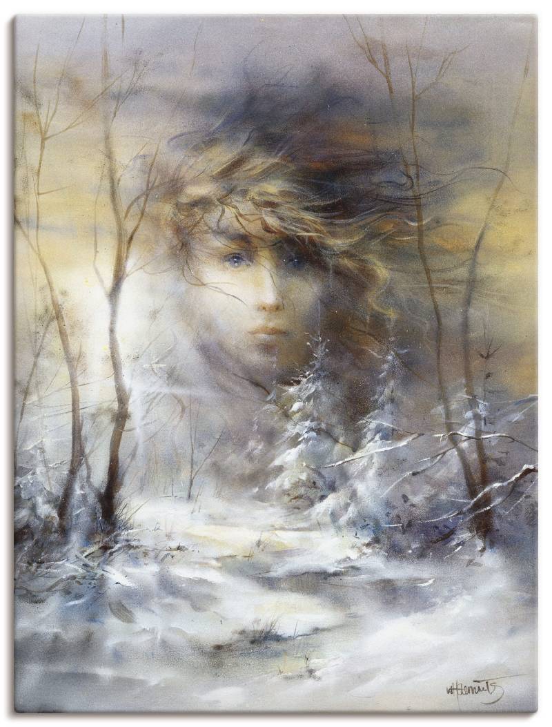 Artland Leinwandbild »Winter«, Frau, (1 St.) von Artland