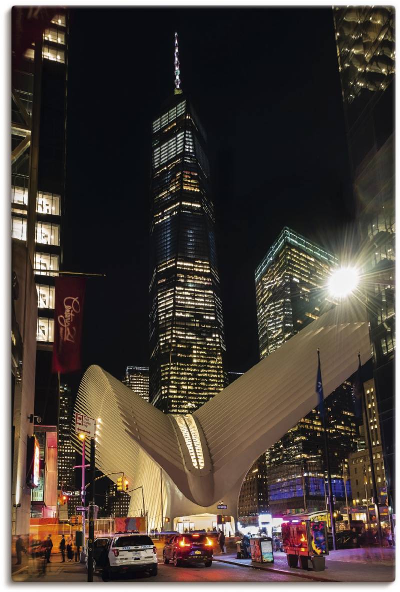 Artland Leinwandbild »World Trade Center New York«, Amerika, (1 St.), auf Keilrahmen gespannt von Artland