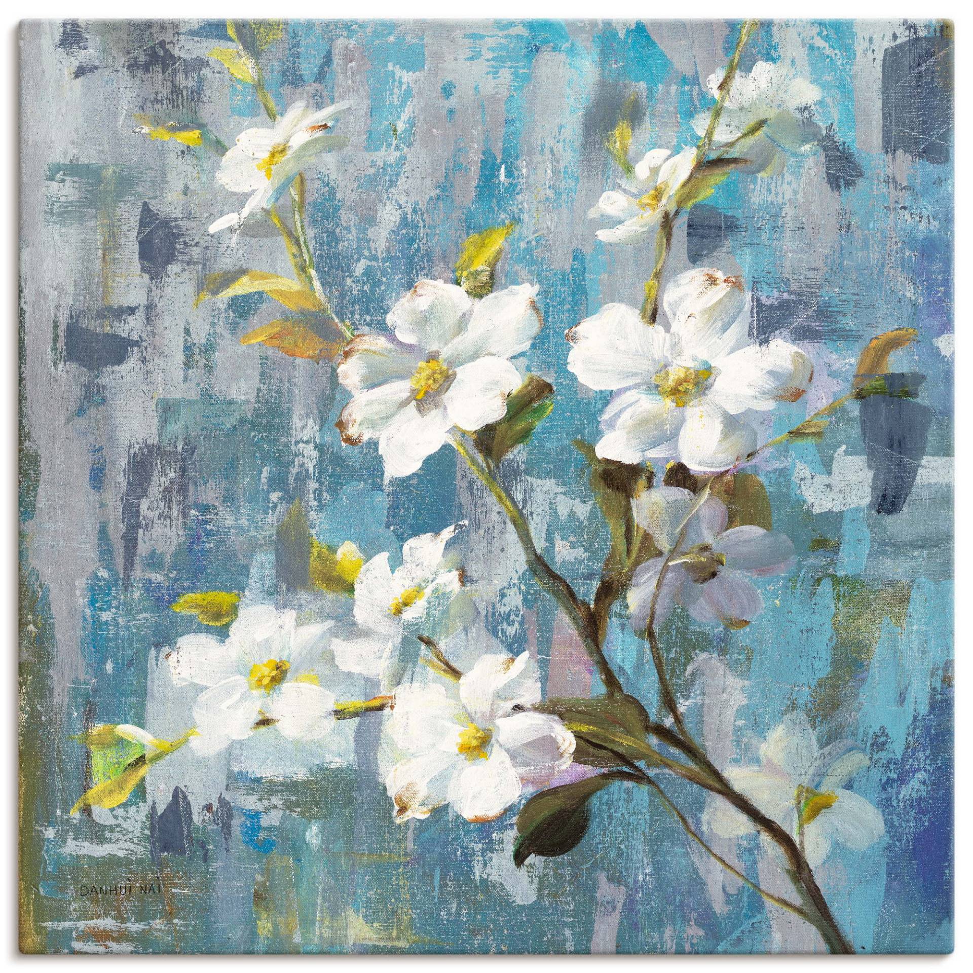 Artland Leinwandbild »Wundervolle Magnolie II«, Blumen, (1 St.) von Artland