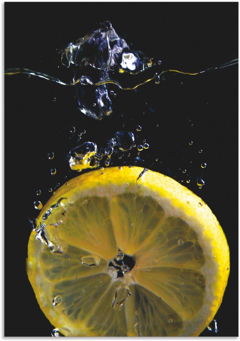 Artland Wandbild »Zitrone«, Lebensmittel, (1 St.) von Artland