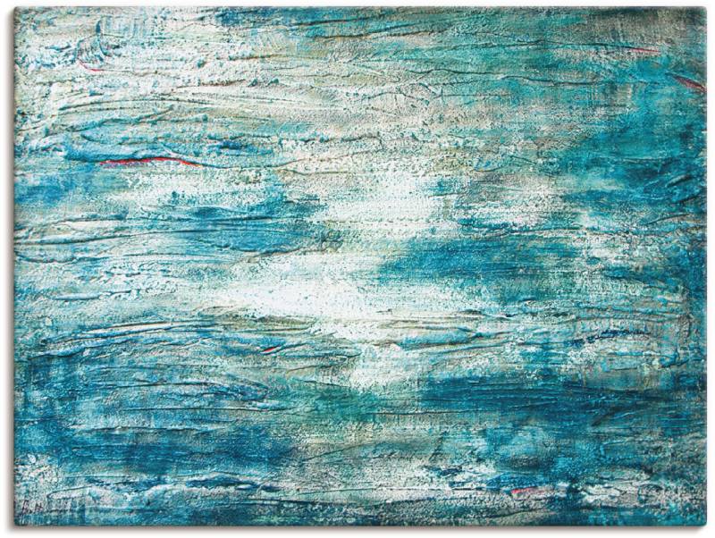 Artland Wandbild »abstrakte Malerei Aquarell«, Gegenstandslos, (1 St.), als Leinwandbild, Poster, Wandaufkleber in verschied. Grössen von Artland