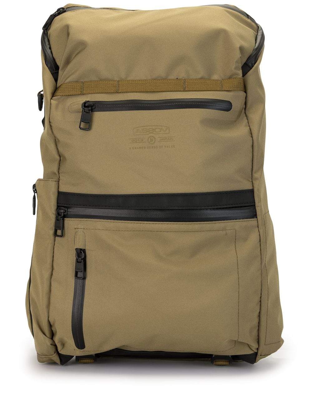 As2ov Cordura waterproof backpack - Brown von As2ov