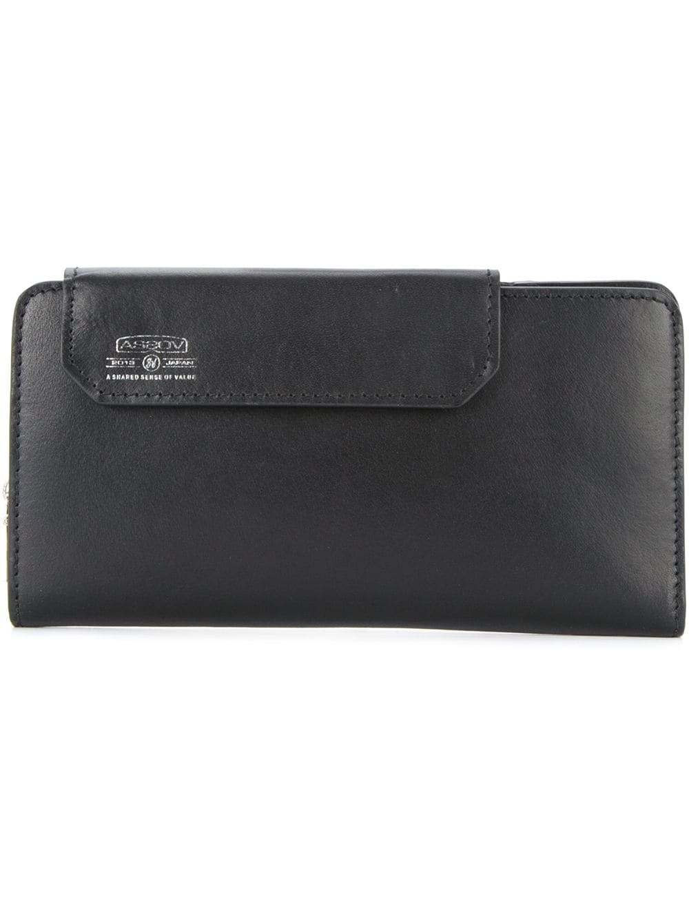 As2ov Mobile long wallet - Black von As2ov