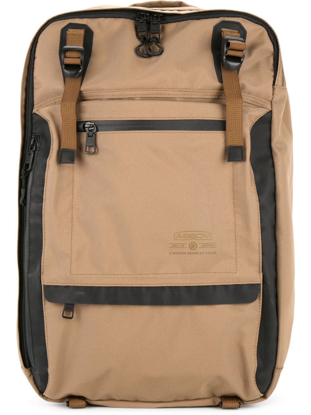 As2ov Waterproof Cordura 305D 2way bag - Brown von As2ov