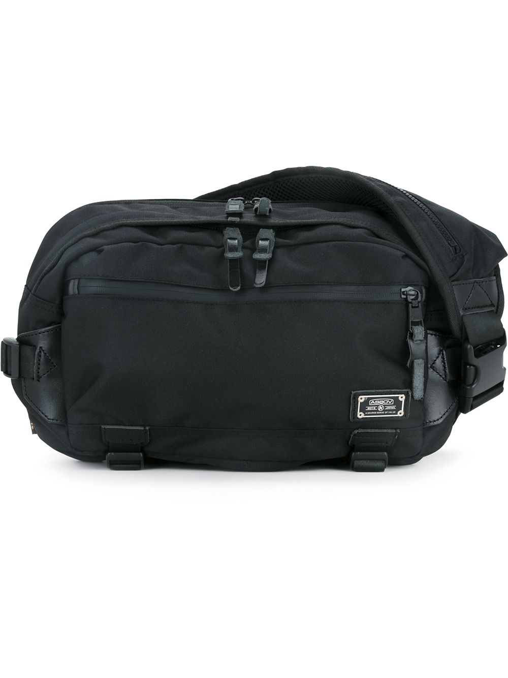 As2ov large Cordura Dobby 305D body bag - Black von As2ov