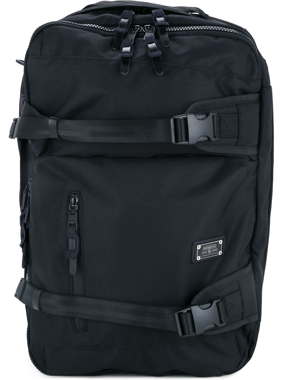 As2ov small Cordura Dobby 305D 3way bag - Black von As2ov